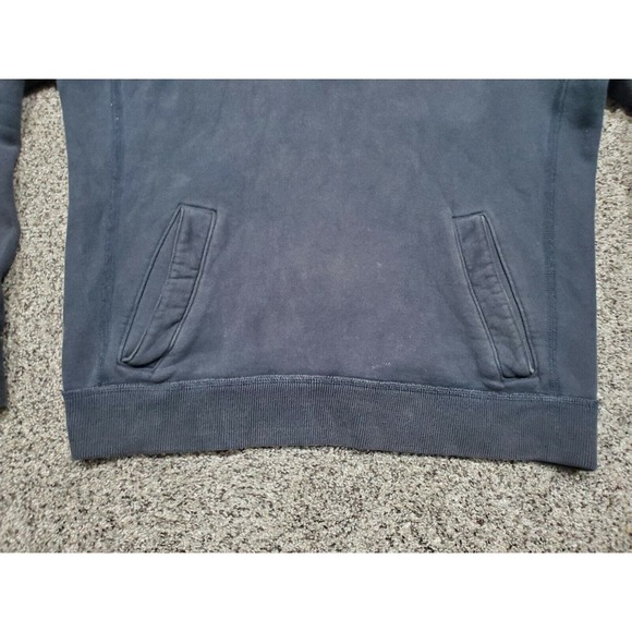 Abercrombie & Fitch Hoodie Mens Size Small Slim Muscle Navy Blue Original A&F - Picture 3 of 6